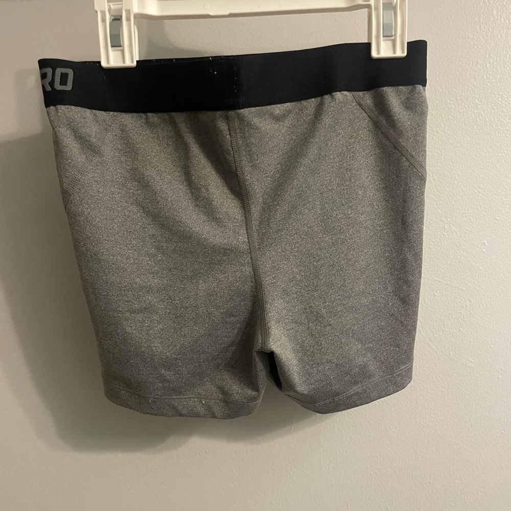 OG Nike Pros Grey with Black Waistband